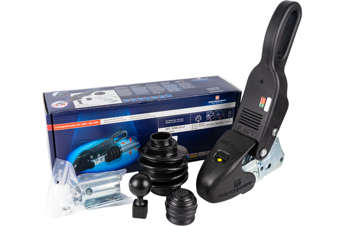 WINTERHOFF WS3000 κοτσαδόρος με μπάλα με σταθεροποιητή για ρυμουλκούμενο 3000 κιλών με σωληνοειδές ράβδο έλξης 35-50 mm, χυτοσίδηρος