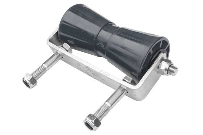 Γκρι κύλινδρος πάτου καρίνας με βάση - RDZ