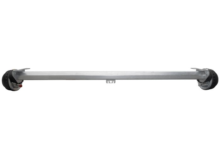 AL-KO COMPACT άξονας φρένων για ρυμουλκούμενο / ρυμουλκούμενο 1000kg 1685mm 2180mm 5x112