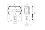 Προβολείς LED ASPÖCK LuxLED II 7 λειτουργίες 6 ακίδων DEUTSCH DT06-6S αριστερά+δεξιά