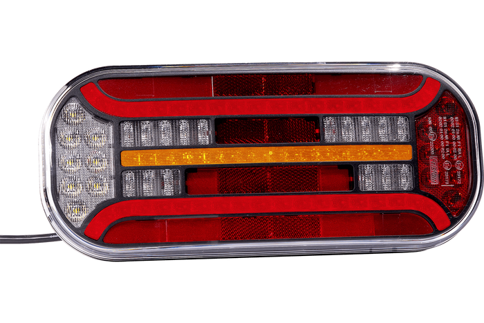 Πίσω φωτιστικό LED FRISTOM FT-600, 6 λειτουργιών, δεξιά