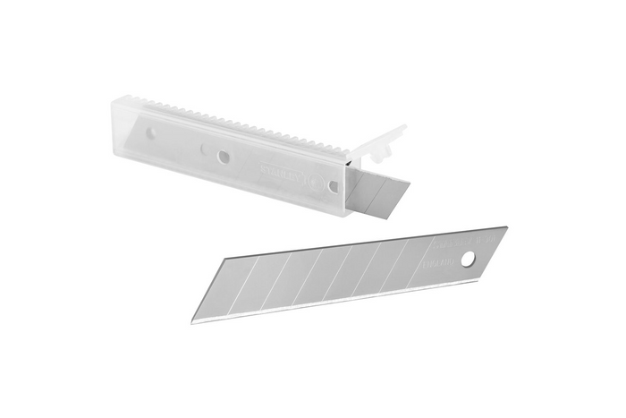 STANLEY ανταλλακτικές λεπίδες μαχαιριού 18 χιλιοστών με αποσπώμενες λεπίδες 100 τεμαχίων