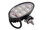 Λάμπα εργασίας LED ανακλαστήρας TT TECHNOLOGY BLACK TT.13417 160xLED 8900lm οβάλ