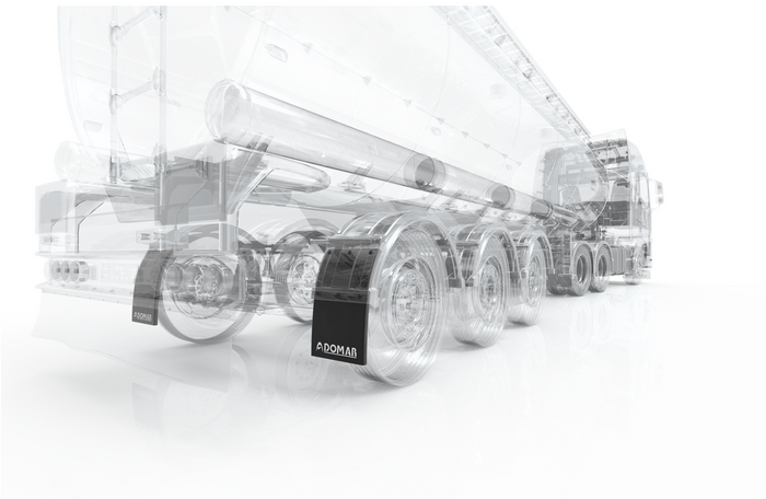 DOMAR DK5015 λασπωτήρας λασπωτήρα 420/700mm