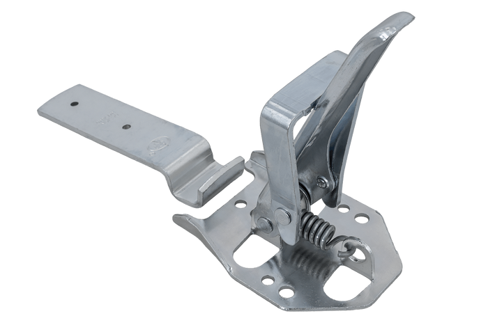 Πλευρικός κοτσαδόρος με συνδετήρα STEELPRESS ZB-04+Z-01A για πλήρες κλείσιμο πλευράς τρέιλερ