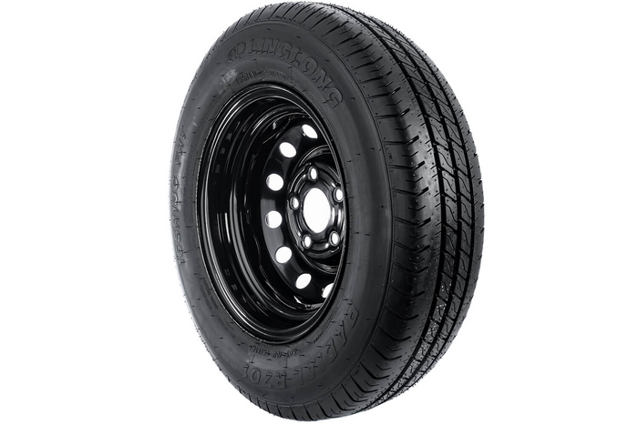 Ενισχυμένος τροχός τρέιλερ LINGLONG TIRE 165/80 R13C 96/94N UNITRAILER RIM μαύρο 4.5Jx13"H2 5x112 ET:30