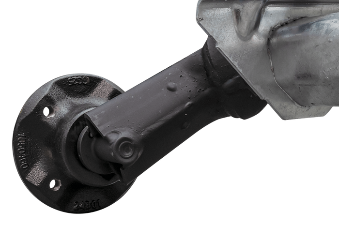 AL-KO OPTIMA άξονας χωρίς φρένο για ρυμουλκούμενο 750kg 1200mm 1630mm 4x100