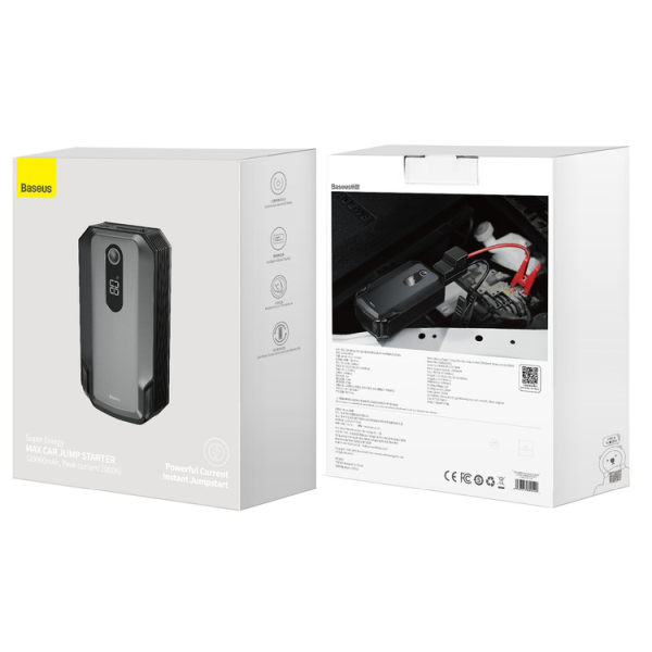 Power Bank Starter BASEUS Super Energy Max Power Bank 20000mAh με λειτουργία εκκίνησης 12V