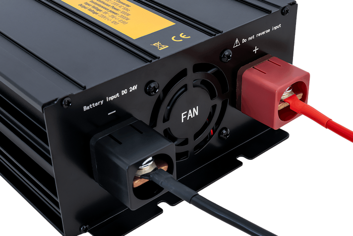 Μετατροπέας τάσης 24V/230V (1000/2000W) KAMAR E1927