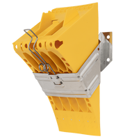 Σφήνα τροχού E53 με βάση στήριξης LOKHEN ύψος: 225mm