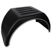 Διπλό λασπωτήρα για ρυμουλκούμενο UNITRAILER 15-16", επίπεδο τόξο τροχού 900/450 mm