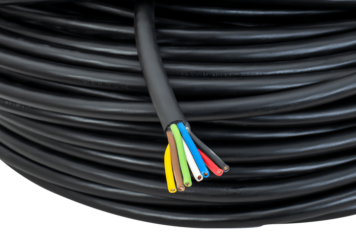 TEXSIM YLY-S ηλεκτρικό καλώδιο επτά πυρήνων 7x1,5 - 1μ