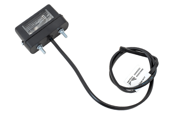 Φως πλάκας τρέιλερ Aspöck Regpoint μικρό 12V DC/0,8m