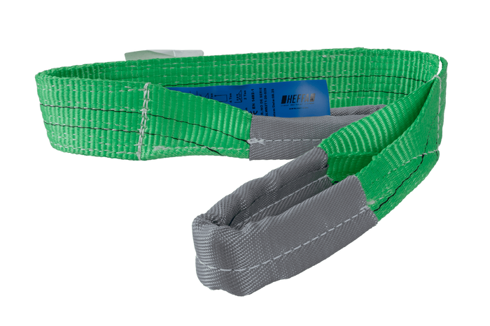 Ιμάντας γερανού HEFFA 1m/60mm/2t με θηλιές