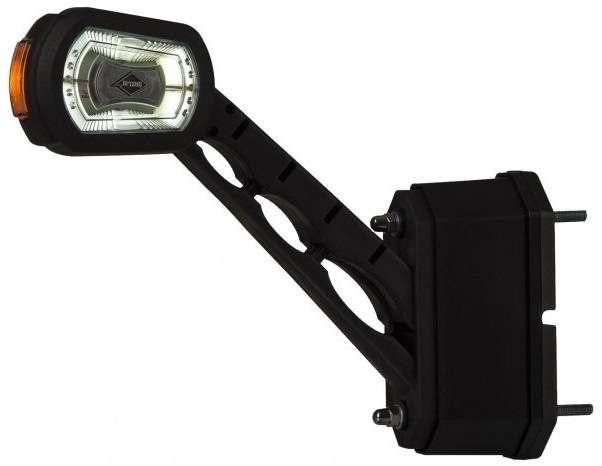 HORPOL LDCC 2714 LED δεξιός λαμπτήρας δείκτη σε ελαστικό βραχίονα, με αισθητήρα οπισθοπορείας