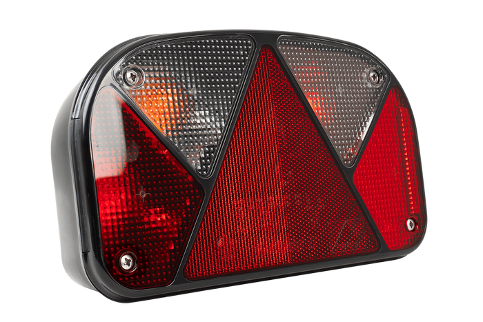 Πίσω φανός ASPÖCK Multipoint II, 6 λειτουργιών, αριστερά