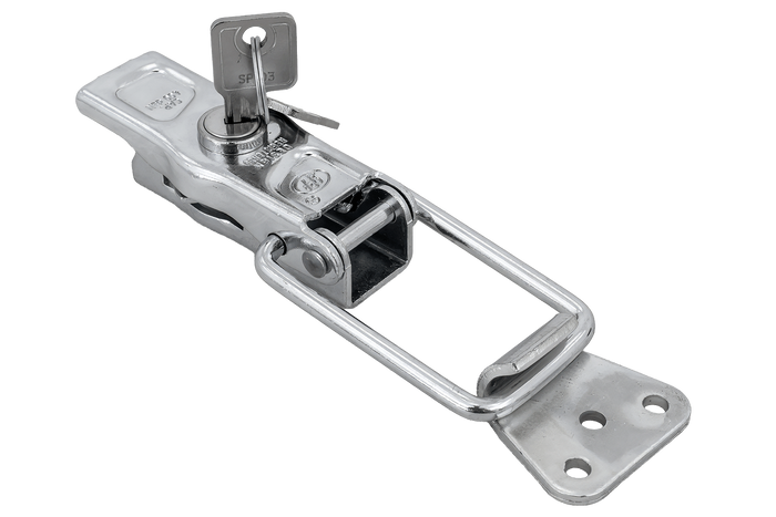 Πλαϊνός κοτσαδόρος με συνδετήρα STEELPRESS ZB-13A+Z-11A, πλήρης πλευρική κλειδαριά ρυμούλκησης με κλειδί