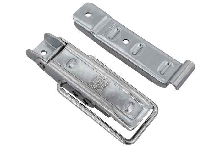 Πλαϊνός κοτσαδόρος με κούμπωμα WINTERHOFF BV 10-2 + BVG 10-B πλήρες πλευρικό κλείσιμο ρυμουλκούμενου