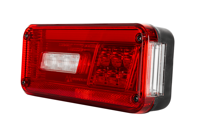 DOBPLAST DPT30 πίσω φανάρι LED 6 λειτουργίες αριστερά