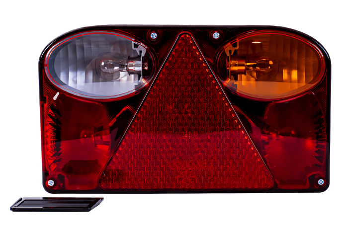 Πίσω φώτα FRISTOM FT-088 + καλωδίωση MANTES 4m 13PIN