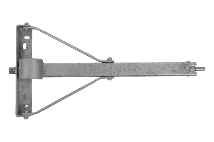 Σταθεροποιητής γωνιακής στήριξης KNOTT 6X1197.007 με δυνατότητα επέκτασης για ρυμουλκούμενο 1100kg 498mm
