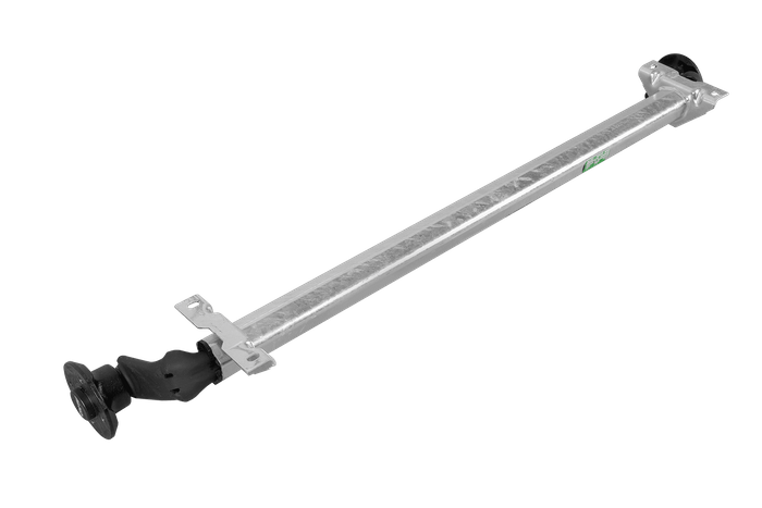 AL-KO OPTIMA άξονας χωρίς φρένο για ρυμουλκούμενο 750kg 1180mm 1560mm 4x100