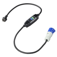Καλώδιο προσαρμογέα Schuko/CEE ProPlus 373589V01DE διαφορικός διακόπτης 150cm