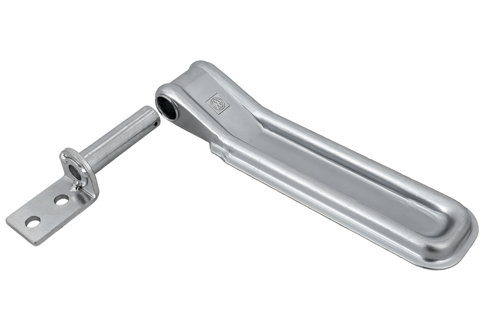 Πλαϊνός μεντεσέ με λαβή WINTERHOFF BSCH 10-17-220+BSCHG 10-17-A Πλήρης πλευρική τοποθέτηση τρέιλερ