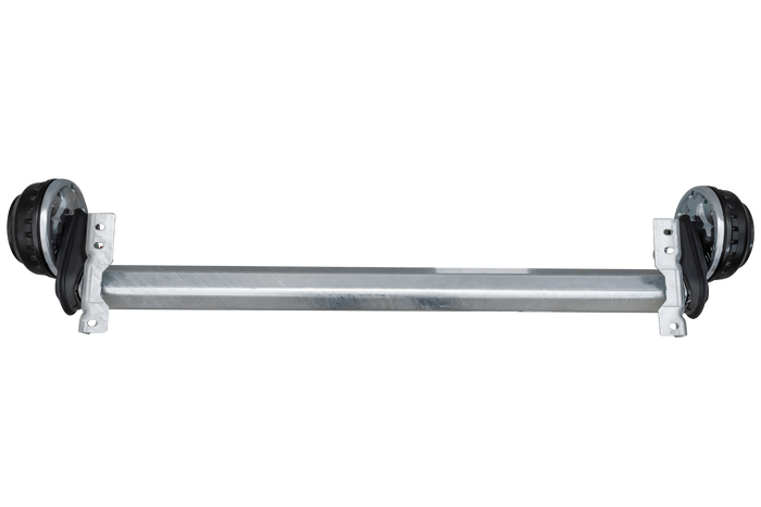 AL-KO COMPACT άξονας φρένων για ρυμουλκούμενο / ρυμουλκούμενο 1350kg 1200mm 1650mm 5x112