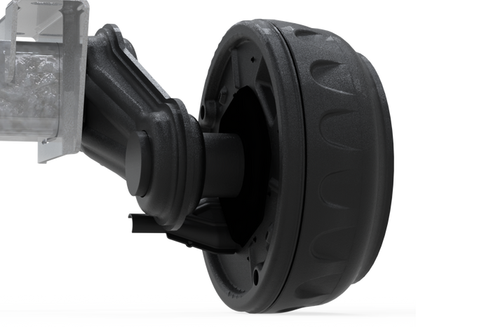 KNOTT VGB13M φρένος άξονας για ρυμουλκούμενο / ρυμουλκούμενο 1350kg 900mm 1350mm 5x112