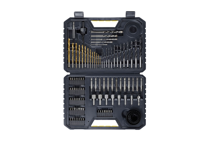 Σετ τρυπανιών και μύτες 100 τεμαχίων STANLEY STA7205-XJ