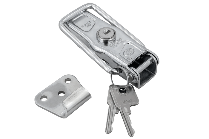 Πλαϊνός κοτσαδόρος με συνδετήρα STEELPRESS ZB-13A+Z-11A, πλήρης πλευρική κλειδαριά ρυμούλκησης με κλειδί