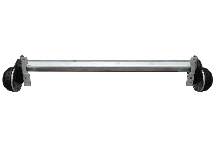 AL-KO COMPACT άξονας φρένων για ρυμουλκούμενο / ρυμουλκούμενο 1350kg 1350mm 1800mm 5x112