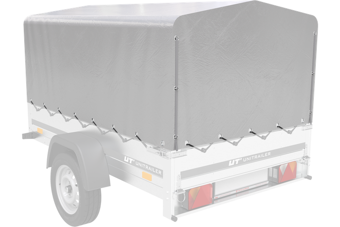 Κάλυμμα πλαισίου h-800 UNITRAILER μουσαμάς για τρέιλερ 200x125cm GARDEN 201 KIPP