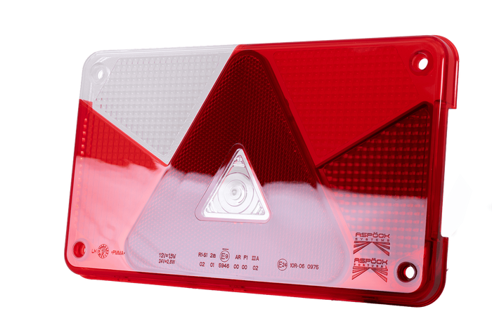 Κάλυμμα πίσω φανού ASPÖCK Multipoint V, αριστερά