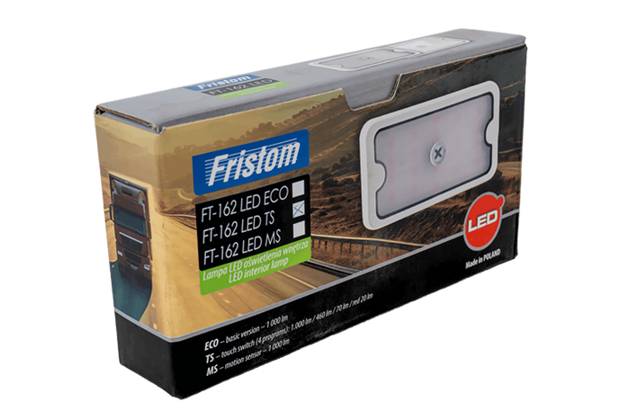 FRISTOM FT-162 LED εσωτερικό φωτιστικό αυτοκινήτου 1000lm με διακόπτη