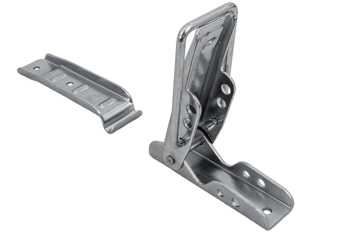 Πλαϊνός κοτσαδόρος με κούμπωμα WINTERHOFF BV 10-2 + BVG 10-B πλήρες πλευρικό κλείσιμο ρυμουλκούμενου