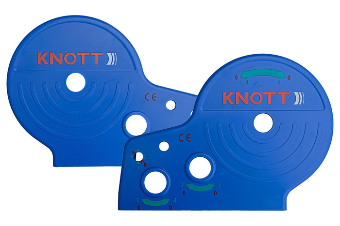 Μπλε περίβλημα για το βαρούλκο KNOTT