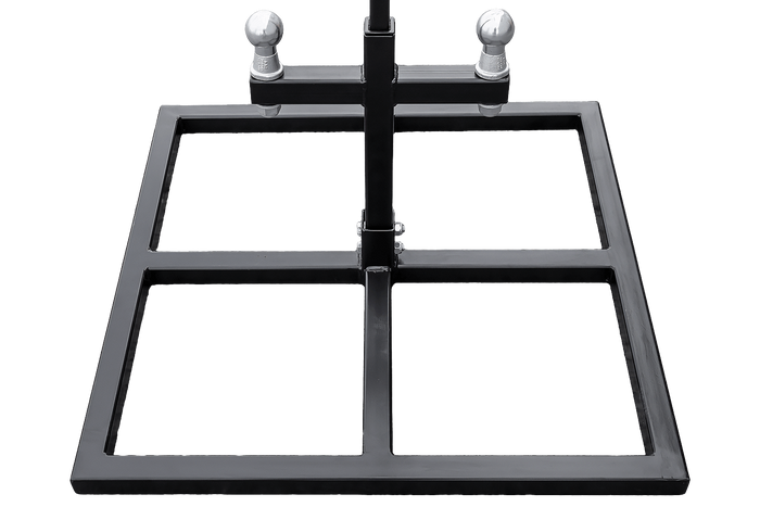 Βάση κοτσαδόρου ποδηλάτου INTER PACK για 2 σχάρες 1368mm 800mm