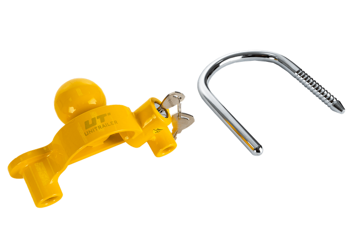 Ασφάλιση του κοτσαδόρου της μπάλας του τρέιλερ UNITRAILER