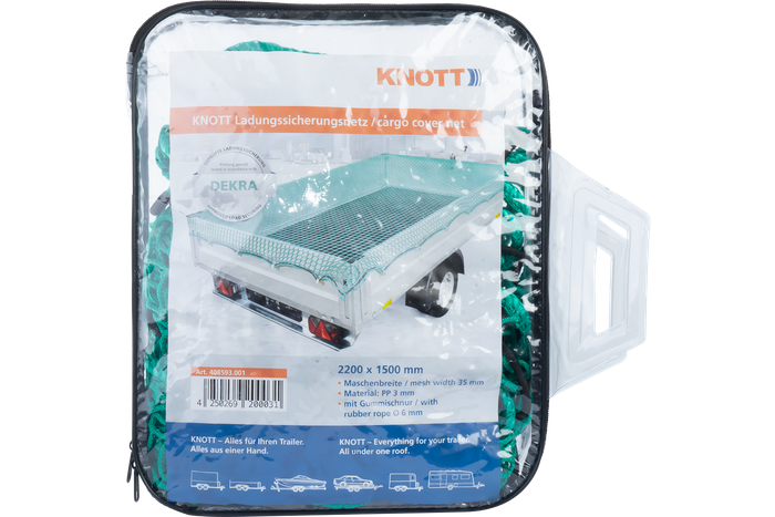 Δίχτυ ασφαλείας με λάστιχο KNOTT 1500x2200