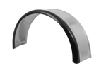 Φτερό τρέιλερ 13-15" DOMAR DK7110 θόλος τροχού 820/240mm μεταλλικός με λαστιχένια άκρη