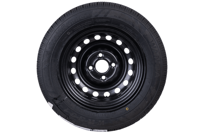 OUTLET Τροχός ρυμουλκούμενου ΕΛΑΣΤΙΚΟΥ WANDA 155/70 R13 79N RIM TRAILER TOP 4Jx13"H2 4x100 ET:30