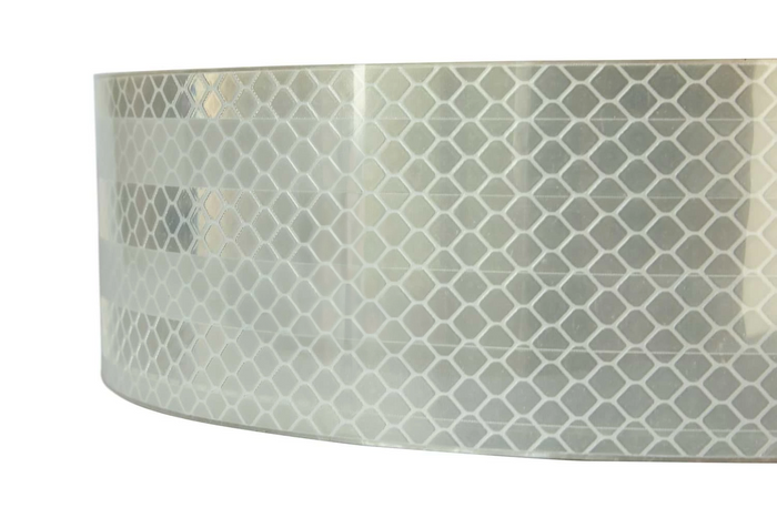 Λευκή ανακλαστική ταινία περιγράμματος 1 μέτρο