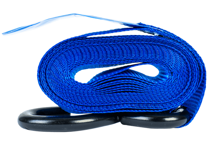 Σετ τεσσάρων ιμάντων μεταφοράς με εντατήρα UNITRAILER 4m/25mm/0,68t μπλε