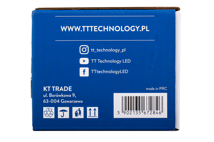 Ανακλαστήρας λάμπας εργασίας LED TT TECHNOLOGY TT.28018F 6xLED 1300lm