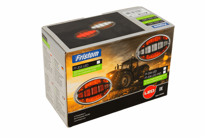 Μπροστινό φωτιστικό LED FRISTOM FT-356 3 λειτουργεί καθολικά