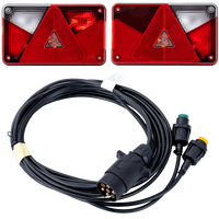 Πίσω φώτα ASPÖCK MULTIPOINT V + καλωδίωση MANTES 4m 7PIN