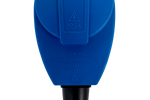 MANTES 2P+T γωνιακό βύσμα CEE με πρόσθετη πρίζα 16A 230V