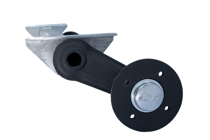 KNOTT VG7-L άξονας χωρίς φρένο για ρυμουλκούμενο 750kg 1125mm 1615mm 4x100